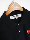 COMME DES GARCONS Black Rot-Patch Herren Poloshirt C0706 77615392 [P]