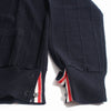 THOM BROWNE 24SS Rip Stitch Armband Wolle Cardigan Marineblau MKC519A Y1002 415 77628328 [P]