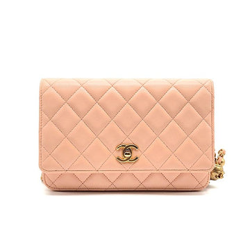 CHANEL Lambskin Goldenball WOC Mini Crossbody Bag L556224 77687157