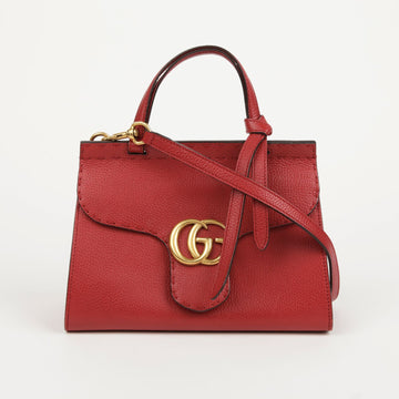 GUCCI 442622 GGマーモント ミニ トップ ハンドル兼ショルダーバッグ 77330363