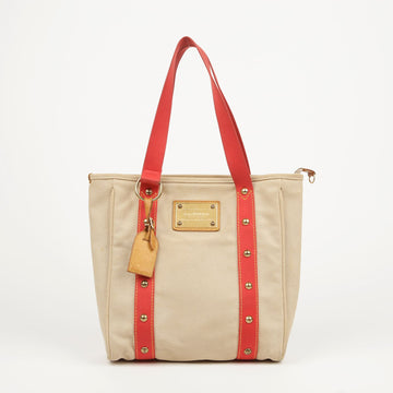 LOUIS VUITTON M40035 Antigua Cabas MM Tote Bag 77525809