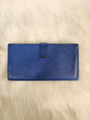 HERMES ヴェアン 長財布 ブルー (U刻印) 状態A 77767659 [P]