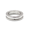 Bulgari 18K White Gold B.Zero1 1 Band Ring Size 9 77835092 [P]