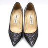 JIMMY CHOO ROMY Glitzer High Heel Pumps 85 35 77835148 [P]