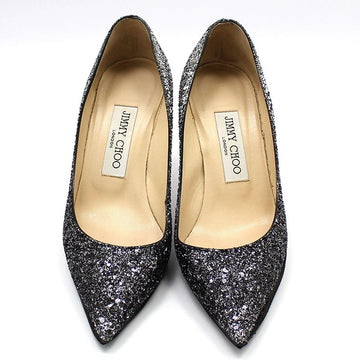 JIMMY CHOO ROMY 85 Glitzer High Heels Pumps 35 77835148