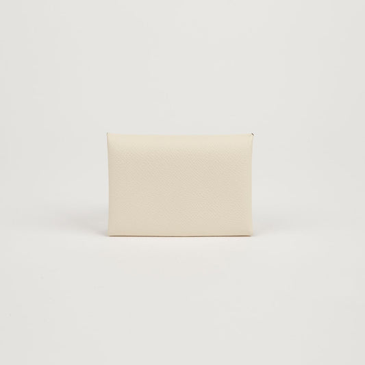 Hermes Calvi Duo Card Holder Wallet 77662058