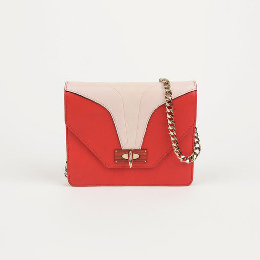 GIVENCHY シャークイブニング チェーンショルダー兼クロスバッグ 13E5231116 77663962