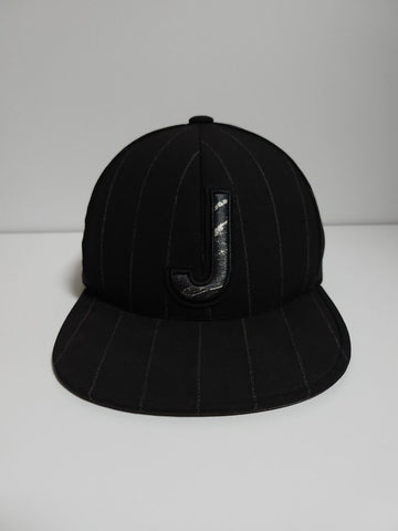 Juun.j J Embroidered Logo Stripe Cap JC628Z0015 77916135