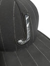 JUUN.J J-Logo-Stickerei Streifen Cap JC628Z0015 77916135 [P]