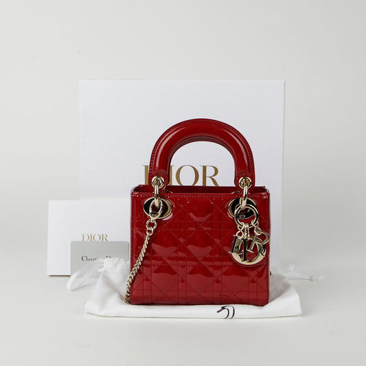 DIOR ミニレディーストート兼ショルダーバッグ M0505OWCB 77731656
