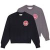 AMI Paris Logo Patch Sweatshirt Unisex Grau 739 055 41474928 [P]