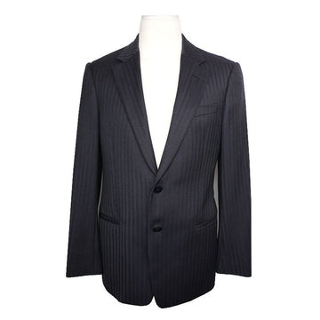 ARMANI COLLEZIONI Charcoalgrau Herringbone Herrenjacke 100 78179439