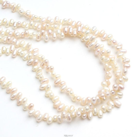 Other Brand Triple Layer Baroque Pearl Necklace and Bracelet Set 78392553