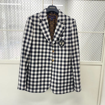 LOUIS VUITTON ビシ・チェック・プレピー・ブレイ・ジャケット 1ABEFX 78453928