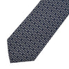 SALVATORE FERRAGAMO 35 0943 F NAVY/AVORI 0768437 Herren Seidenjacquard Krawatte 78473303 [P]