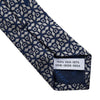 SALVATORE FERRAGAMO 35 0943 F NAVY/AVORI 0768437 Herren Seidenjacquard Krawatte 78473303 [P]