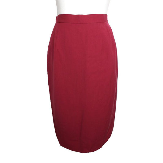 Rochas Marsala Wool Skirt 44, 55 78475436