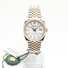 Rolex Datejust 36 Men's Combination Watch 126233 White Dial 2018 Warranty 78647984 [P]