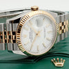 Rolex Datejust 36 Men's Combination Watch 126233 White Dial 2018 Warranty 78647984 [P]