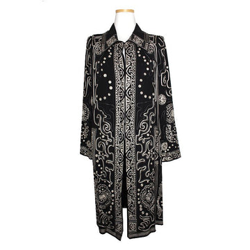 Christian Lacroix Black Silk Long Jacket 44, 55 78732936