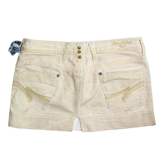 Other Brand Blue Vibes Goldie Cotton Mini Skirt 55, 66 78733488