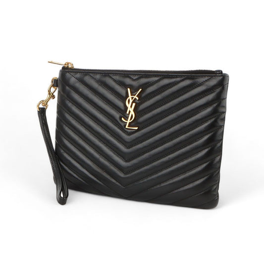 SAINT LAURENT マトラッセ クラッチバッグ スモール 379039 78818634