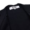 Comme Des Garcons Double Heart Patch Wool Cardigan 78823561 [P]