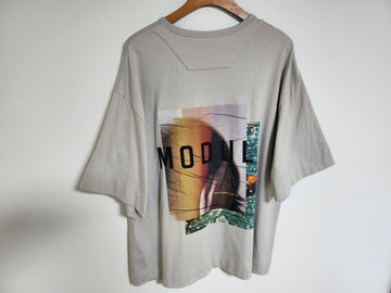 JUUN.J Overgroße graue T-Shirt mit Druck auf der Rückseite JA0242W062 38 78833432