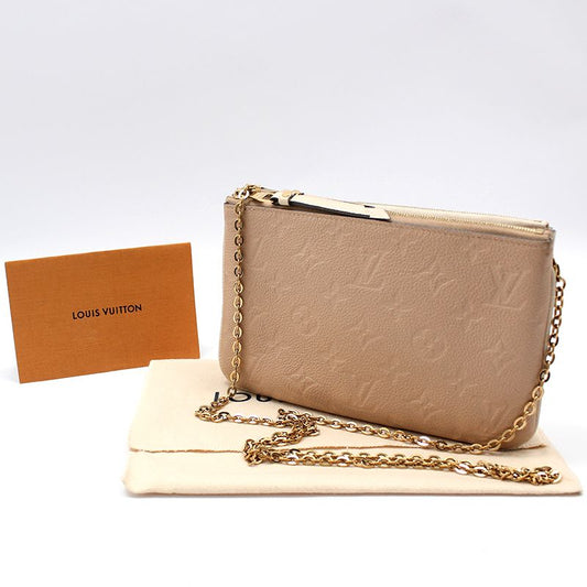 LOUIS VUITTON M63919 モノグラム アンプラント ポシェット ダブル ジップ チェーン クロスバッグ 78907674