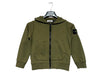 Stone Island Kids Hooded Zip-Up Khaki 78913153 [P]