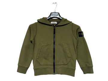 Stone Island Kids Hoodie Jacket Khaki Girls 78913200