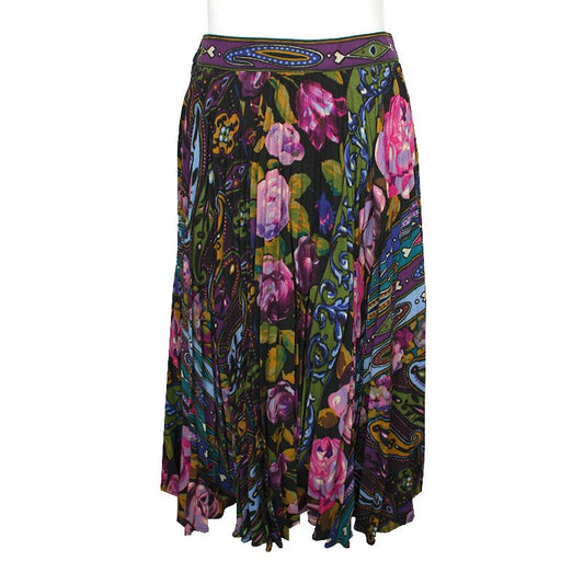 UNGARO Emanuel Parallel Pleated Skirt 55, 66 78946195