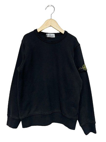 STONE ISLAND 771661340 ブラック スウェットシャツ 女の子 8A 78995109