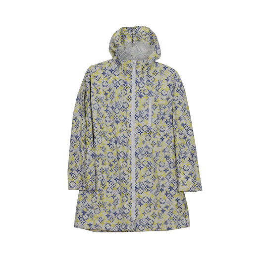 Louis Vuitton Long Hooded Windbreaker Jacket Size 36 78991236