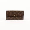 LOUIS VUITTON モノグラムキャンバスサラ長財布 78966111 [P]