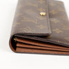 LOUIS VUITTON モノグラムキャンバスサラ長財布 78966111 [P]