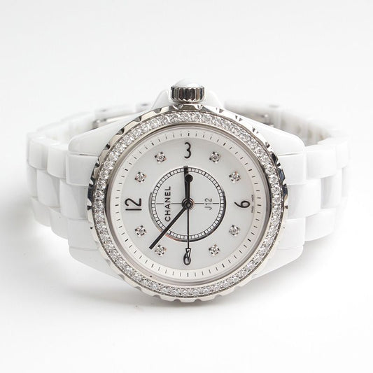 CHANEL J12 Diamond White Watch 32mm H3110 79462085