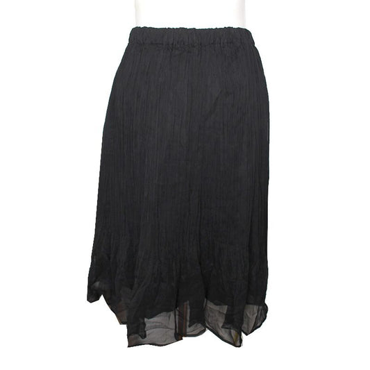 Other Brand Speccio Black Sheer Pleated Skirt 55, 66 79465062