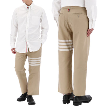 Thom Browne Cotton 4-Bar Straight Leg Pants MTU320U 07890 275 79560846