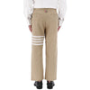 Thom Browne Size 0 Lucky Chance Cotton 4-Bar Straight Leg Pants 07890 275 79560846 [P]