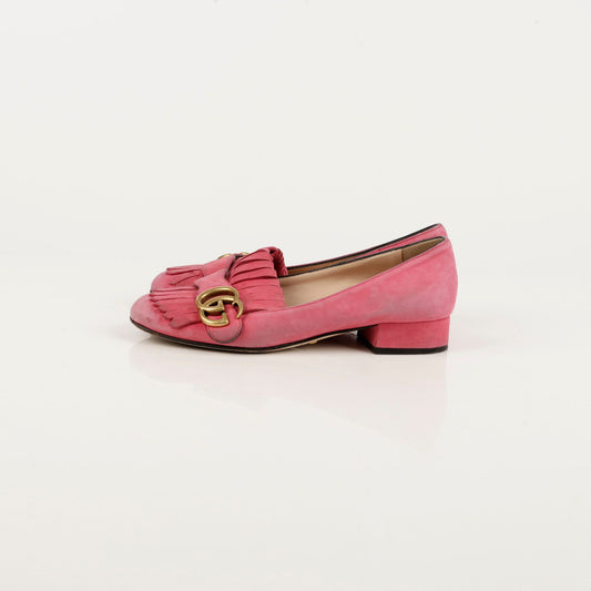 GUCCI GG Marmont Fringepumps 35 79173326