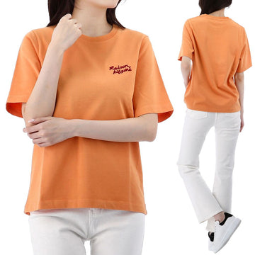 MAISON KITSUNE Handgeschriebene Komfort T-Shirt SUNSETORANGE MW00126KJ0119 79627385