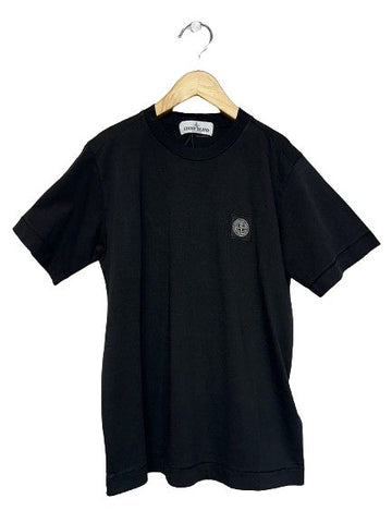 STONE ISLAND Runden T-Shirt Schwarz Mädchen 79648787