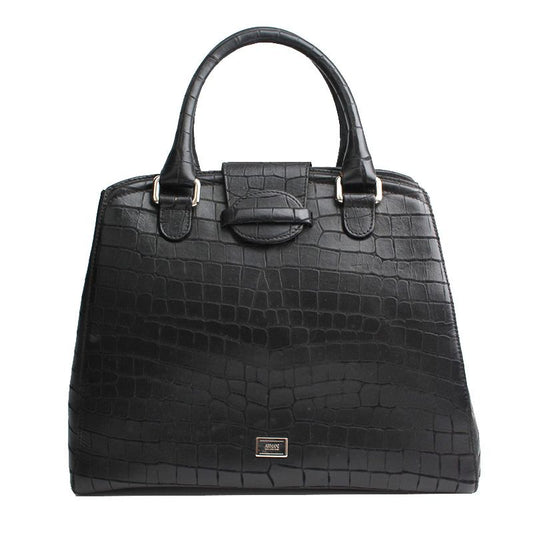 Armani Black Wani Texture Tote Bag 79651654