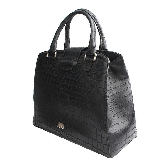 Armani Black Wani Texture Tote Bag 79651654