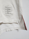 THOM BROWNE Drei Streifen Versteckte Kurzarm T-Shirt MJS067A 79665398 [P]