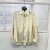 Louis Vuitton Pinstripe Deep Hem Zip-Up Shirt 79665544 [P]