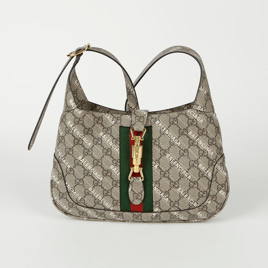 GUCCI 636706 ハッカープロジェクト ジャッキー 1961 スモール ホーボー ショルダーバッグ 79544391