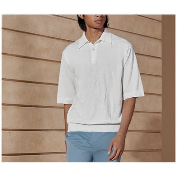 HERMES Polohemd aus Baumwolle mit Details in Fragmenten H457360HA90ME 79706277