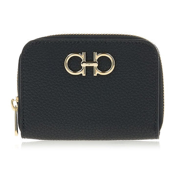 Salvatore Ferragamo Gancini Logo Zipper Wallet 79710477